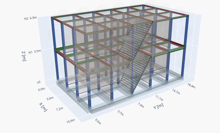 Casa Juan Carlos Aragón — modelo 3D